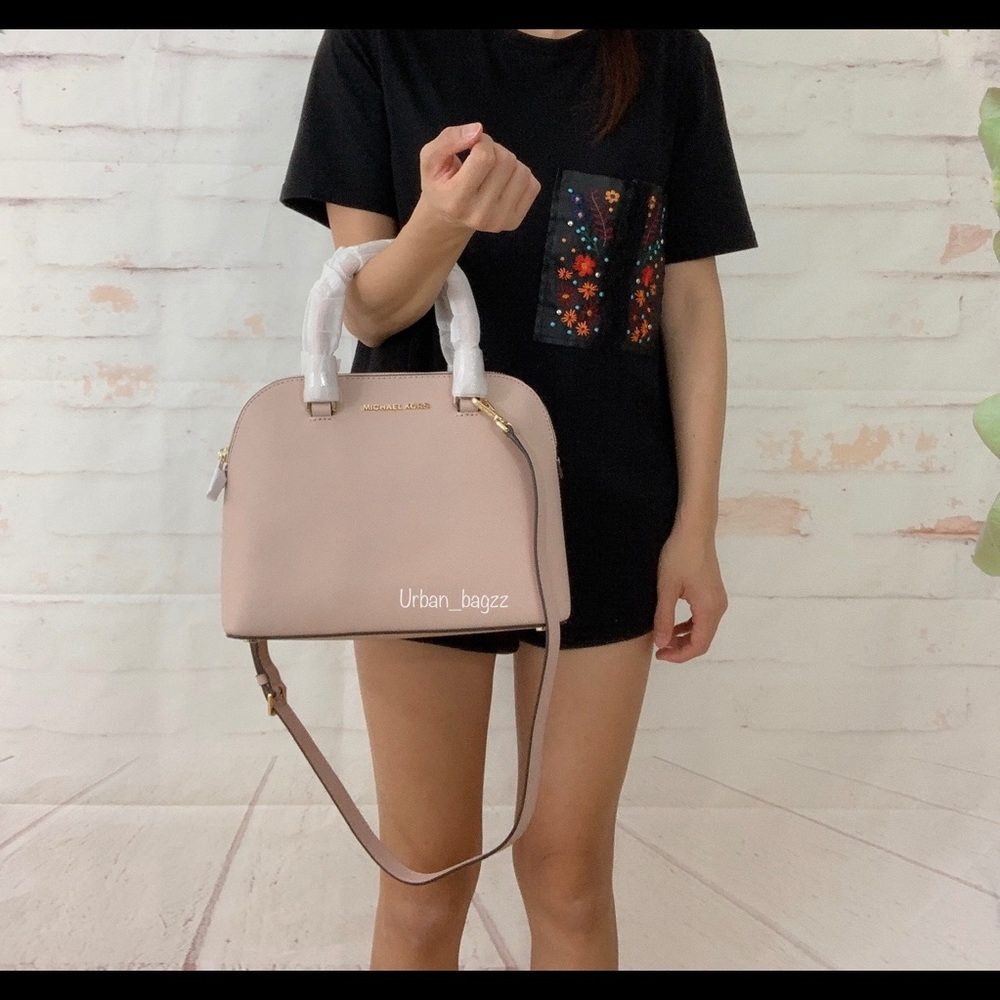 Michael Kors Cindy Medium Dome Satchel - Picture 10 of 11